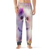 Cute Pomeranian Dog Mens Pajama Pants Print Pj Pants Pajama Bottoms Lounge Pants Sleep Pant Sleepwear L view 1