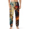 Pirate German Shepherd Dog Mens Pajama Pants Print Pj Pants Pajama Bottoms Lounge Pants Sleep Pant Sleepwear 5XL view 1