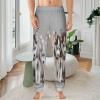 Siberian Husky Puppies Dog Mens Pajama Pants Print Pj Pants Pajama Bottoms Lounge Pants Sleep Pant Sleepwear 5XL view 2