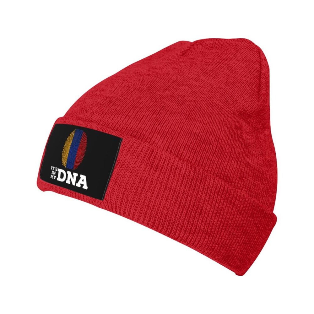 ZKLCRYTR Armenia It's in My DNA Beanie Hat Acrylic Knit Warm Winter Hats for Women Men Skull Cap Red