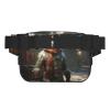 Yeti Warrior Square double - layer fanny pack with adjustable shoulder strap - travelling fanny pack - perfect for outdoor sports view 3