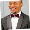 CALLARON Men's Rhinestone Velvet Bow Tie for Weddings and Formal Events Stylish Solid Tuxedo Bowtie for Men and Women Comfortable and Dazzling Accessory for Special Occasions view 4