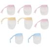 COSMEVIVI 4pairs Newborn Mittens Grasping Gloves Newborn Face Protection Ice Silk Months Accessories view 1