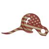 The Finisher - Waterfowl Bird Dispatching Multi Tool Hunting Accessory - Choke Tube Wrench, Screwdriver, Bottle Opener (American Flag - Red, Standard) view 1