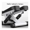 UMJIGF Mini Stepper Exercise Machine with LCD Monitor and Resistance Bands Wide Non-Slip Pedals, Grey,A view 4