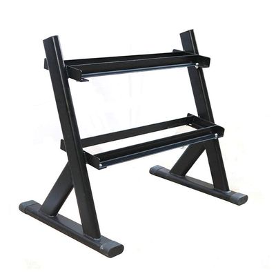 UMJIGF Fitness Dumbbell Rack 2 Tier Large Weight Lifting Dumbbell Rack Stands Weightlifting Holder Dumbbell Floor Bracket Home Exercise Equipment Dumbbell Holder,