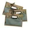 DUOLUDA 3-Pack Handgun Case,Small Soft Pistol Rug Case Tactical Handgun Storage Pouch with for Hunting Shooting Range Sports 4 of ID Patches Included (Small Camo) view 1