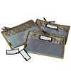 DUOLUDA 3-Pack Handgun Case,Small Soft Pistol Rug Case Tactical Handgun Storage Pouch with for Hunting Shooting Range Sports 4 of ID Patches Included (Small Camo) view 4
