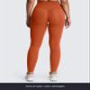 Aoxjox High Waisted Workout Metamorph Breeze Leggings for Women Tummy Control Buttery Soft Yoga Pants 26" (Earthy Brown, Large) view 4