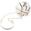 GLSTOY 1pc Basketball Shape Handbag Purse for Girls Chain Crossbody Bag Zipper Closure Stylish Tote for Daily Use view 1