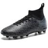 Boys Football Cleats Soccer Shoes Men Outdoor Training Zapatos De Futbol para Nios Zapatos De Futbol para Hombres,Black,US Men 5 view 1