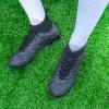 Boys Football Cleats Soccer Shoes Men Outdoor Training Zapatos De Futbol para Nios Zapatos De Futbol para Hombres,Black,US Men 5 view 3