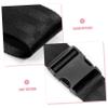 COSMEVIVI 1set Luggage Strap Adjustable Design for Suitcases for Travel Convenient Packing for Carrying Luggage and Connecting Bags Black view 4