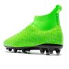 Soccer Cleats Mens High-Top Spikes AG Outdoor Training Soccer Shoes Men Womens Cleats for Big Boys,Green,US Men 8.5 view 2
