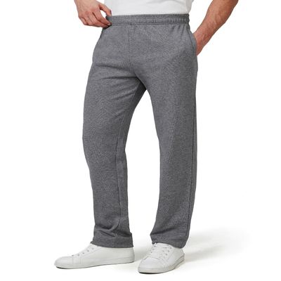 Zylioo Men's Extra Long Sweatpants, 33 Inseam Tall Joggers, Straight Leg Pull-On Pants with Elastic Waist for Tall Men