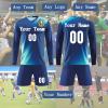 Custom Soccer Jersey for Adult/Kids Personalized Long Sleeve and Pants with Name Team Logo(Style 4) view 2