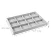 HOLIDYOYO Jewelry Tray Organizer Ring Display Holder Cosmetics Storage Ring Jewelry Organizer Multi-use Home Travel Storage Case view 2