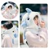 Women Winter Balaclava Hat, Plush Cute Girl Warm Face Mask, Funny Riding Helmet Covers Hood Scarf 3 in 1-C view 2
