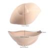 Hohota 4PCS Sponge Pad Underwear Sexy Briefs Enhancer Cup Men Bulge Pouch Front Padded Push Up Underpants Panties Pad(4PCS MULTI) view 3