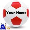 KPASON Personalized Soccer Ball Size 5, Customized Blue White Soccer Balls Gift with Name or Text for Coach, Boyfriend, Dad, Mom or Any Soccer Fan view 4