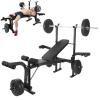Heavy Duty Weight Bench, Adjustable Weight Bench with Leg Curl & Extension, 800 LB Capacity for Full-Body Strength Training & Core Workouts view 1