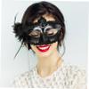 LIFKOME Handheld Masquerade Mask for Women Plume Design for Cosplay Parties and Carnival Events and Party Prop view 3