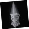 TINEASUR 1.5m -tier Embroidery Lace Decor Bridal Wedding Veil for Elegant Ceremonies Accessory for Brides Their Special Day view 4