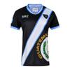 fox & fury Women's Guatemala Soccer Shirt Soccer Jersey - Sleek Ribbed Collar and Ribbed Sleeves (US, Alpha, X-Small, Regular, Regular, Black) view 2