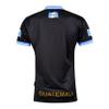 fox & fury Women's Guatemala Soccer Shirt Soccer Jersey - Sleek Ribbed Collar and Ribbed Sleeves (US, Alpha, X-Small, Regular, Regular, Black) view 3