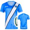 fox & fury Women's Guatemala Soccer Shirt Soccer Jersey - Sleek Ribbed Collar and Ribbed Sleeves (US, Alpha, X-Large, Regular, Regular, Sky Blue) view 1