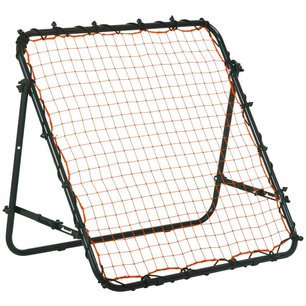 REAHOISY Portable Soccer Rebounder, 3.33.3FT/3.93.9FT Rebound Net with Quick Folding Design, Multi Angle Adjustment for Kids Teens & All Ages, Soccer Training Equipment, Easy Set Up (3.33.3FT)