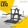 Mikolo Belt Squat Machine, Leg Press Machine, Squat Machine with Weightlifting Belf for Home Gym, 11 Gauge Steel, 1000 lb Capacity view 4