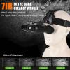 SKIOVEMI Head-Mounted Night Vision Goggles for Adults, NV8300 Military Tactical 3D 36MP 4K Digital Infrared Night Vision Binoculars, 8X Digital 7 Infrared Hunting Telescope with 32GB Memory Card view 4