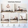 soges Pilates Reformer Machine, Foldable Pilates Machine & Equipment for Home Workout Cardio Fitness Up to 330 lbs Weight Capacity, Suitable for Beginners and Intermediate Users view 2