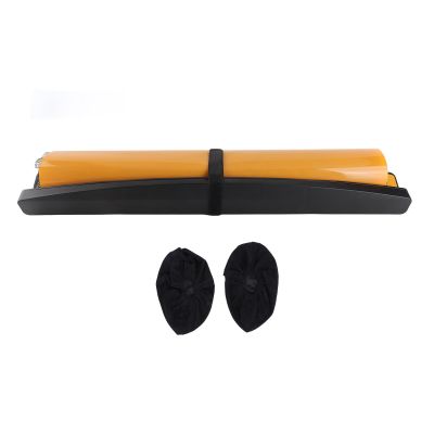 ZAWELIYO Workout Sliding Board, Icehockey Training Aid with End Stops and a Pair of Booties, Low Impact Balance, Endurance and Agility Training for Skating and Field Hockey