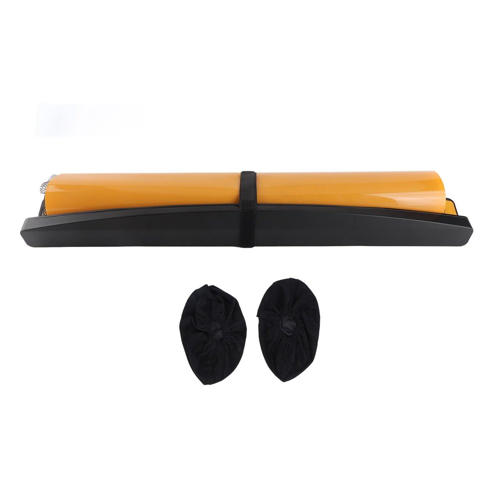 ZAWELIYO Workout Sliding Board, Icehockey Training Aid with End Stops and a Pair of Booties, Low Impact Balance, Endurance and Agility Training for Skating and Field Hockey