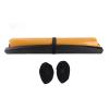 ZAWELIYO Workout Sliding Board, Icehockey Training Aid with End Stops and a Pair of Booties, Low Impact Balance, Endurance and Agility Training for Skating and Field Hockey view 1