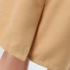 RanRui Women's Plaid Mini Skirt Pencil Skirt Plaid Skirt Autumn and Winter high Waist Tight Knee Length Wool mid-Length Skirt High Waisted Bodycon Pencil Skirt, (Pure Khaki,L) view 4
