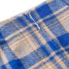 RanRui Women's Plaid Mini Skirt Pencil Skirt Plaid Skirt Autumn and Winter high Waist Tight Knee Length Wool mid-Length Skirt High Waisted Bodycon Pencil Skirt, (Color Blue,XXL) view 2