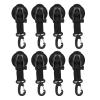 8PCS Suction Cups Hooks Strong Power Portable Car Camping Essentials Tie Down Suction Cup for Car Side Awnings Tents Mount view 1