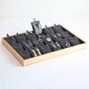 Jewelry Stand Organizer Storage Boxes 18 Grids Pendant Necklace Holder, Black view 2
