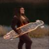 4GHOST Boards Custom Longboard - Clear Long Boards with LED Wheels and Remote Control for Night Riding - Acrylic Skateboard Delivers Style, Stability, and Smooth Performance - 40" - Ghost view 3