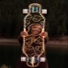 4GHOST Boards Custom Longboard - Clear Long Boards with LED Wheels and Remote Control for Night Riding - Acrylic Skateboard Delivers Style, Stability, and Smooth Performance - 40" - Ghost view 4