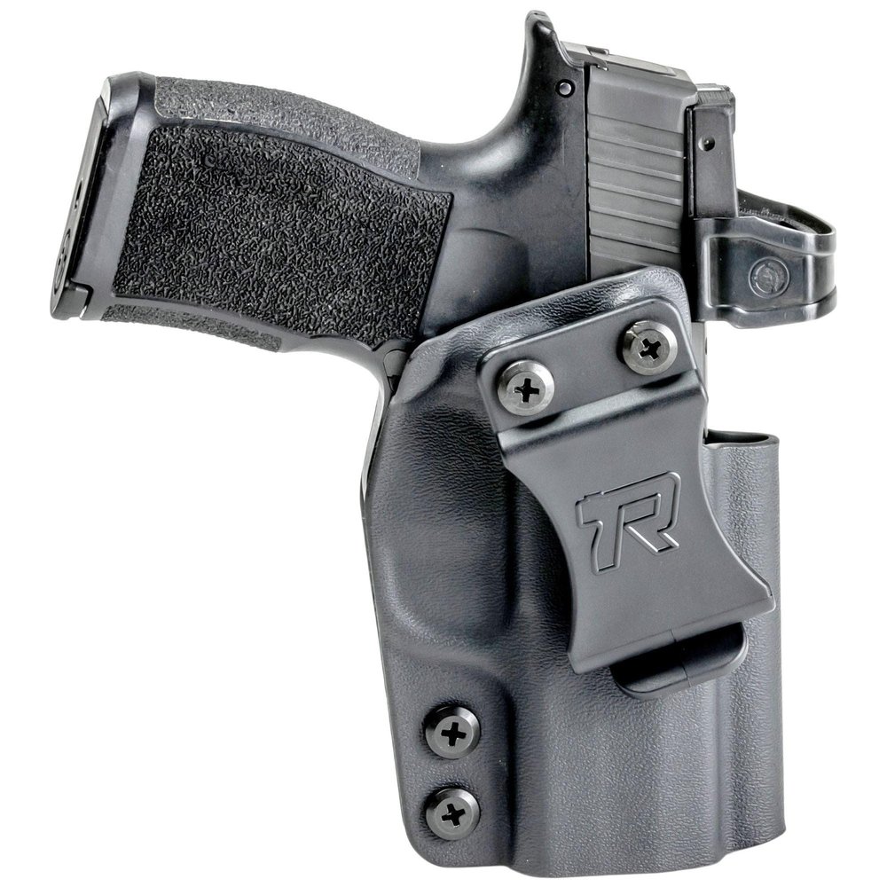 Rounded IWB Holster Fits: Sig Sauer P322 Holster - LH - Black Kydex - Concealment Express - American Made