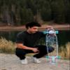 GHOST BOARDS Custom Longboard - Clear Long Boards with LED Wheels and Remote Control for Night Riding - Acrylic Skateboard Delivers Style, Stability, and Smooth Performance - 40" - Astronaut view 1