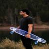 GHOST BOARDS Custom Longboard - Clear Long Boards with LED Wheels and Remote Control for Night Riding - Acrylic Skateboard Delivers Style, Stability, and Smooth Performance - 40" - Astronaut view 3