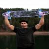 GHOST BOARDS Custom Longboard - Clear Long Boards with LED Wheels and Remote Control for Night Riding - Acrylic Skateboard Delivers Style, Stability, and Smooth Performance - 40" - Astronaut view 4