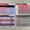 Funny ECG EKG Rhythm Pocket Card,Double Sided Badge Card EKG Telemetry Interpretation Badge Buddy Nursing Cheat Sheet with EKG Ruler Measurement (C) view 4