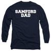 LOGOVISION Samford University Dad Unisex Adult Long-Sleeve T Shirt, Navy, Large view 1