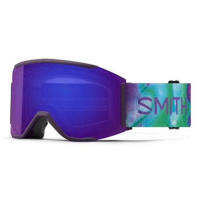 SMITH Squad Mag Goggle Cosmos Aurora w/CP Everyday Violet Mirror + CP Storm Blue Sensor Mirror 2025